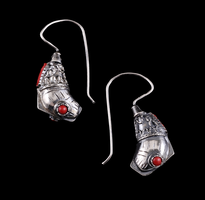 Sofic S. Earrings Ribice silver